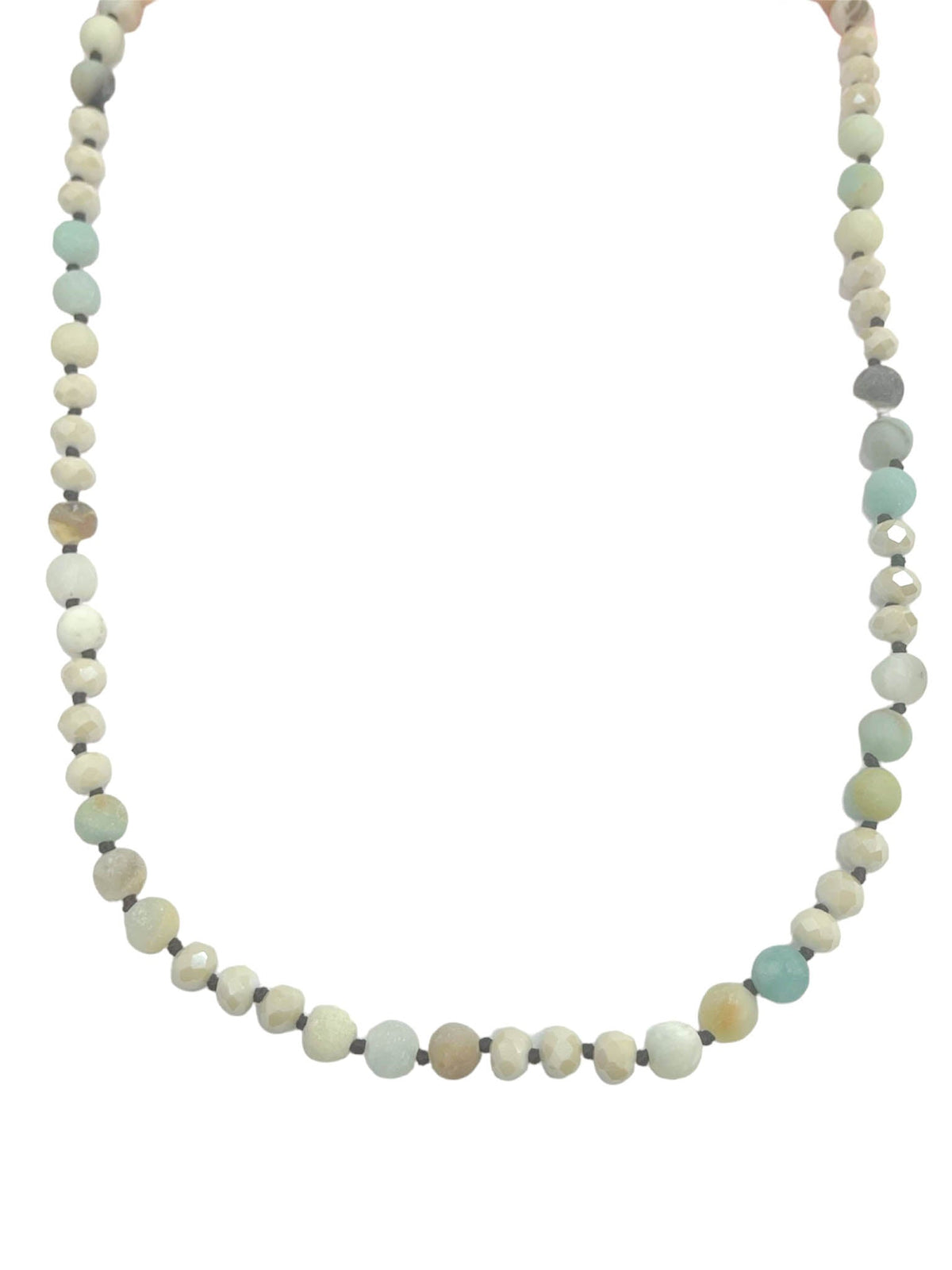 Natural Stone Crystal Necklace