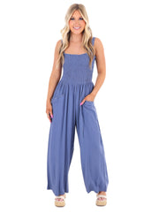 How it Should Go Linen Jumpsuit