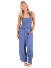 How it Should Go Linen Jumpsuit