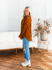 Gather Round Shimmer Top