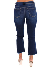 High Rise Slim Straight Jeans