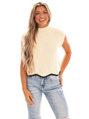 Modern Classic Mock Neck Sweater