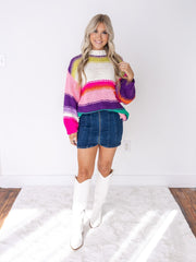 Young At Heart Crochet Sweater
