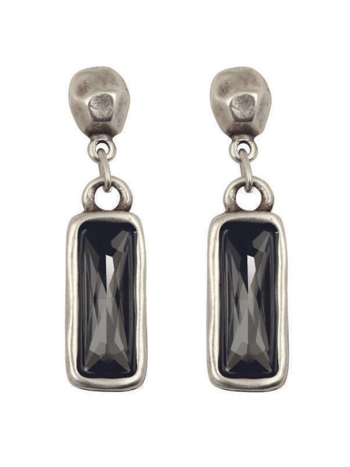 Morgan Rectangle Dangle Earrings