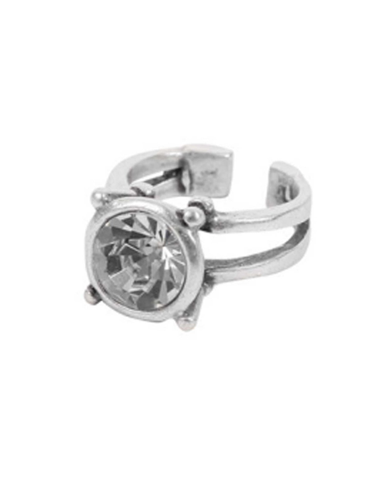 Emmie Circle Rhinestone Ring