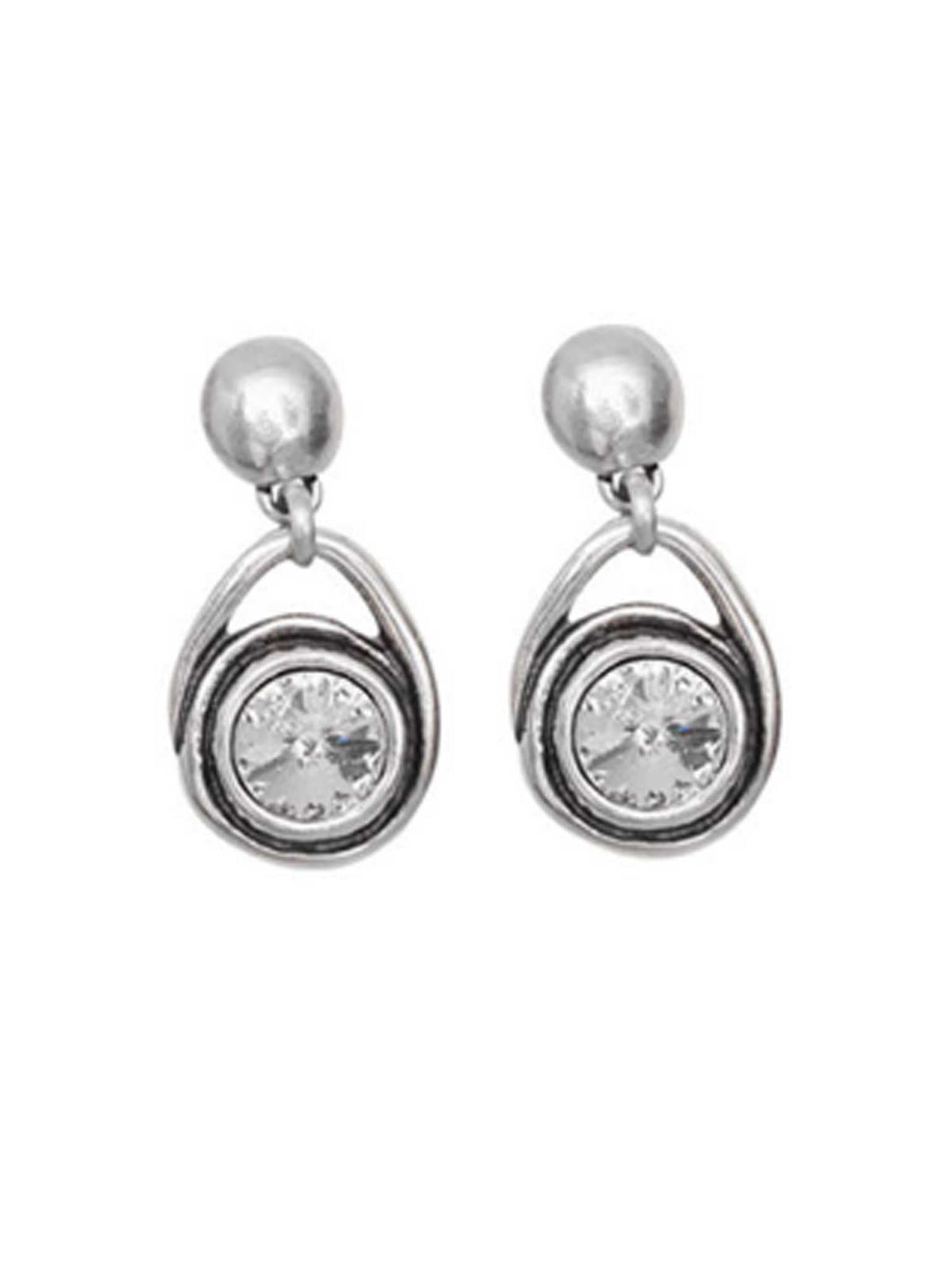 Molly Rhinestone Dangle Earrings