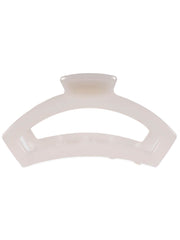 Teleties Open Coconut White Large Hair Clip