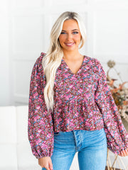 Came the Closest Floral Top