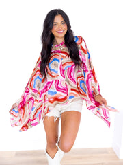 Kiss the Girl Print Top