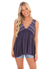 Easy to Me V-Neck Tank Top