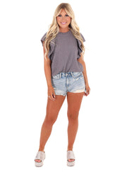 Carry My Love Textured Top