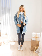 Anti-Hero Destroyed Denim Jacket