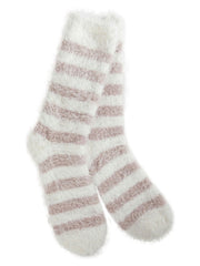 Holiday Cozy Stripe Chic Crew