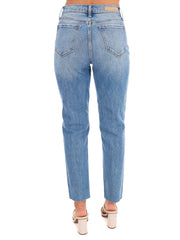 Let it Slide High Rise Ankle Mom Jean